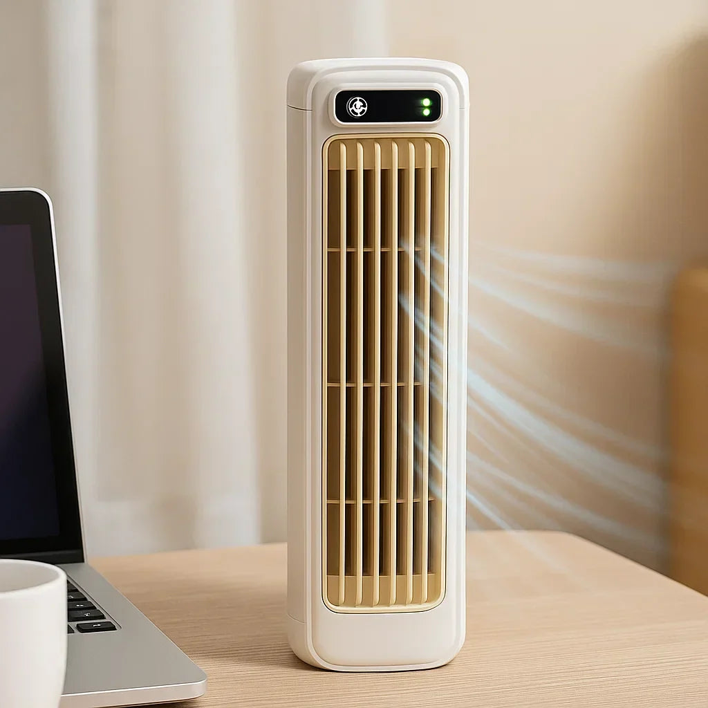 Portable Rechargeable Air Cooler Tower Fan