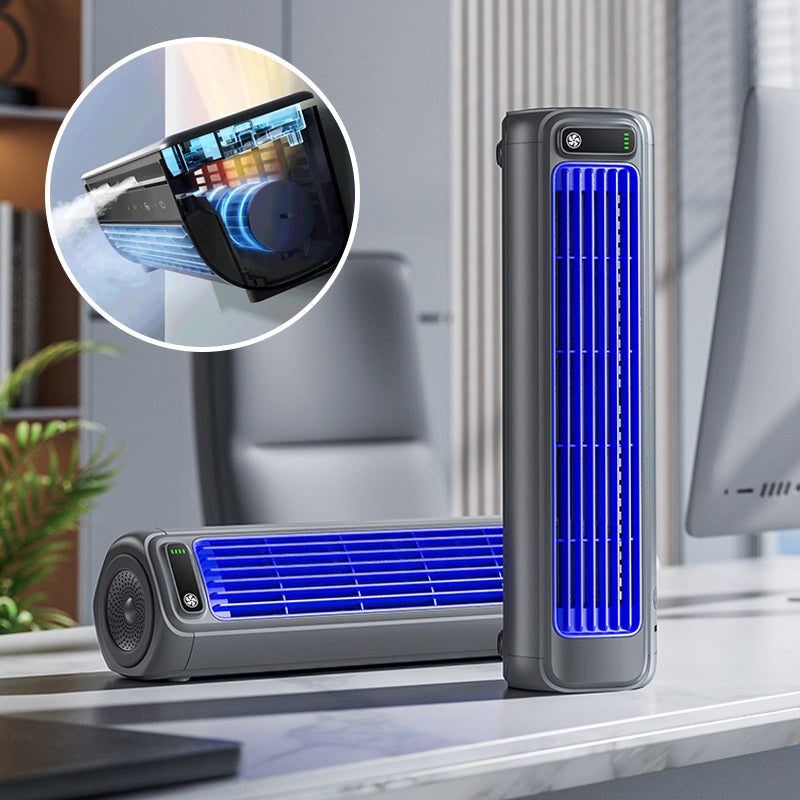 Portable Rechargeable Air Cooler Tower Fan