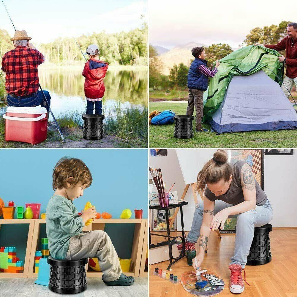 Portable Retractable Telescopic Camping Chair