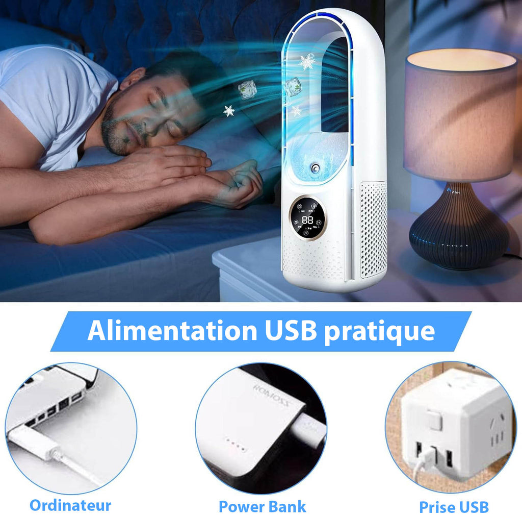 Portable Silent Air Conditioner Without Exhaust