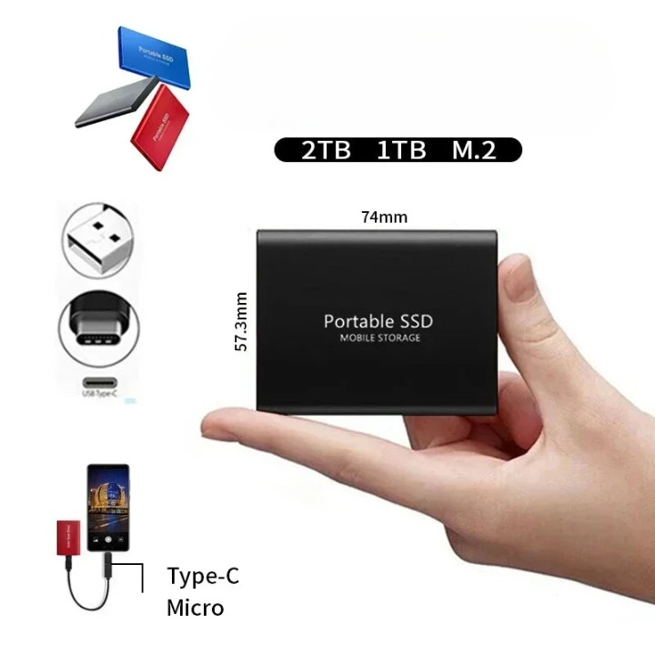 Portable SSD Compact, High-Speed Storage