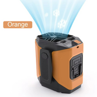 Portable Waist Fan – Hands-Free Cooling with Built-In Power Bank and LED Flashlight