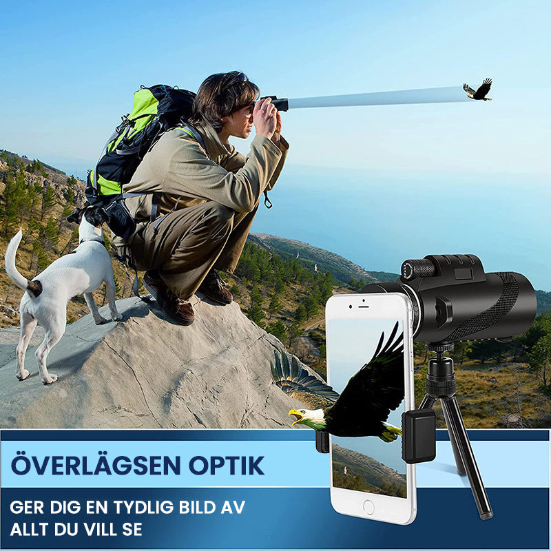 Portable Zoom HD 5000M Telescope for Outdoor Use