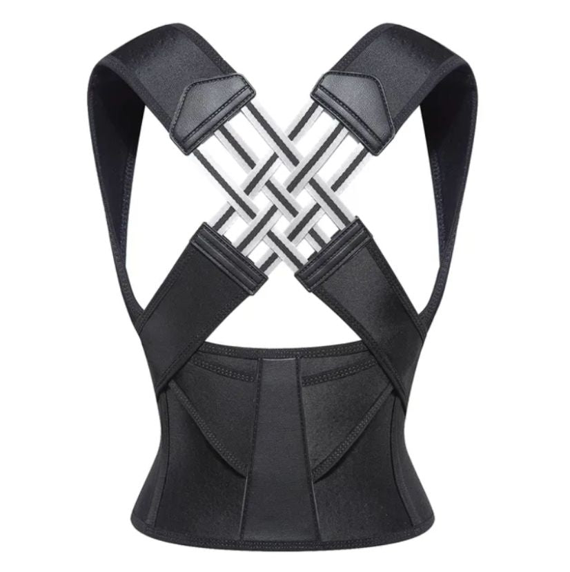 Posture Correction Belt | Immediate Back & Shoulder Support | Black