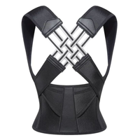 Posture Correction Belt | Immediate Back & Shoulder Support | Black