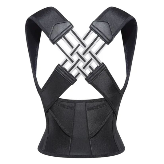 Posture Correction Belt | Immediate Back & Shoulder Support | Black