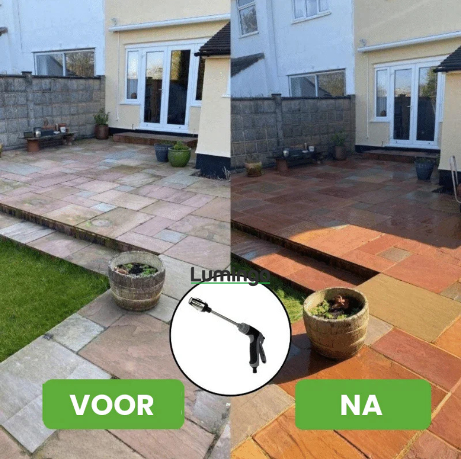 PowerClean™ | The power of a pressure washer, without the hassle!