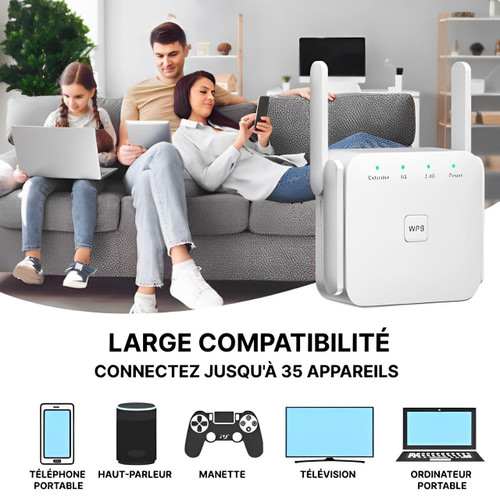 Powerful Long Range WiFi Repeater for Home