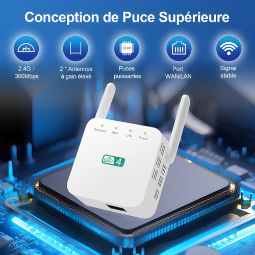 Powerful Long Range WiFi Repeater for Home