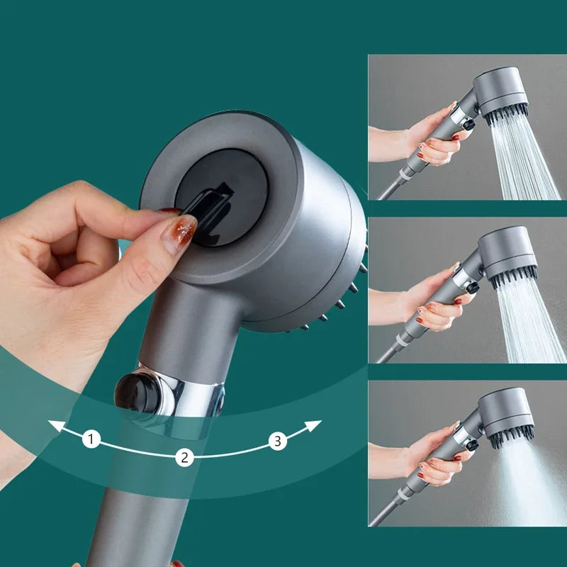 PowerStream Showerhead with Filter – Powerful & Nourishing