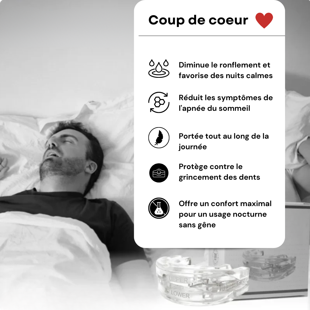 Premium Anti-Snoring Orthosis: Comfortable Sleep Splint