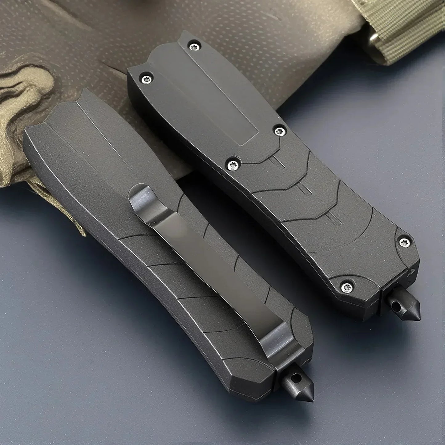 Premium Ergonomic EDC Multitool Self-Defense Knife
