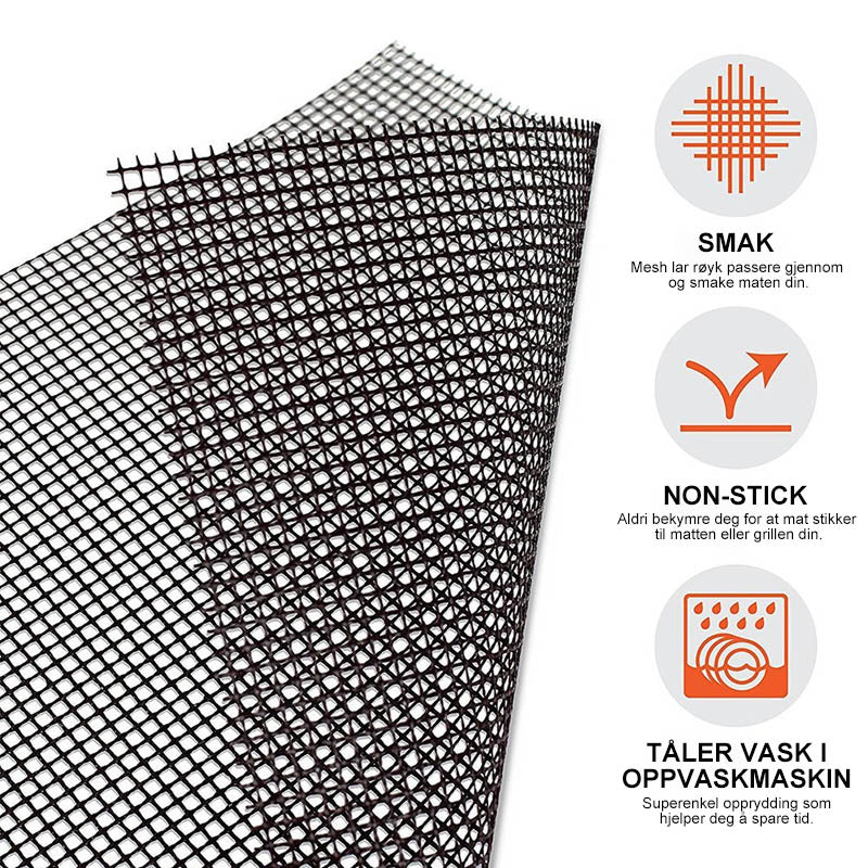 Premium Grill Mat - Easy Cleaning | Heat Resistant