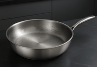 Premium Titanium Non-Coated Pan for All Hobs