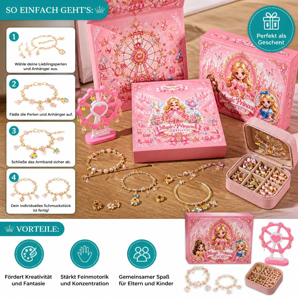 Princess Advent Calendar – DIY Jewelry & Bracelet Set