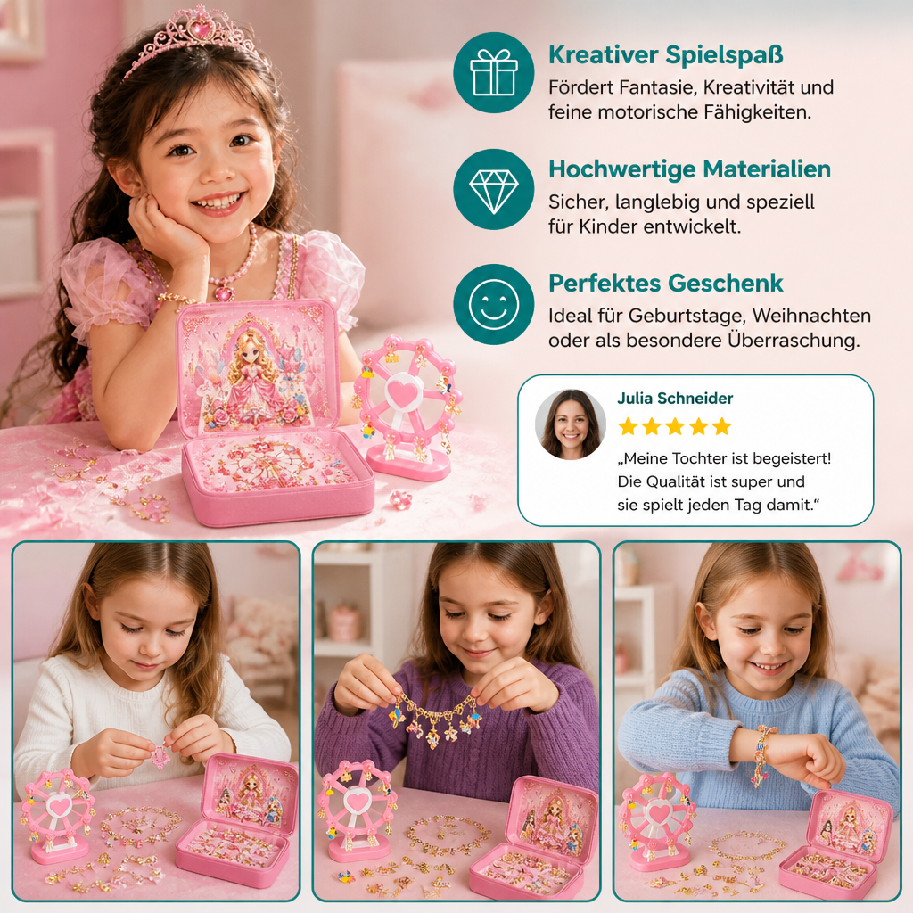 Princess Advent Calendar – DIY Jewelry & Bracelet Set