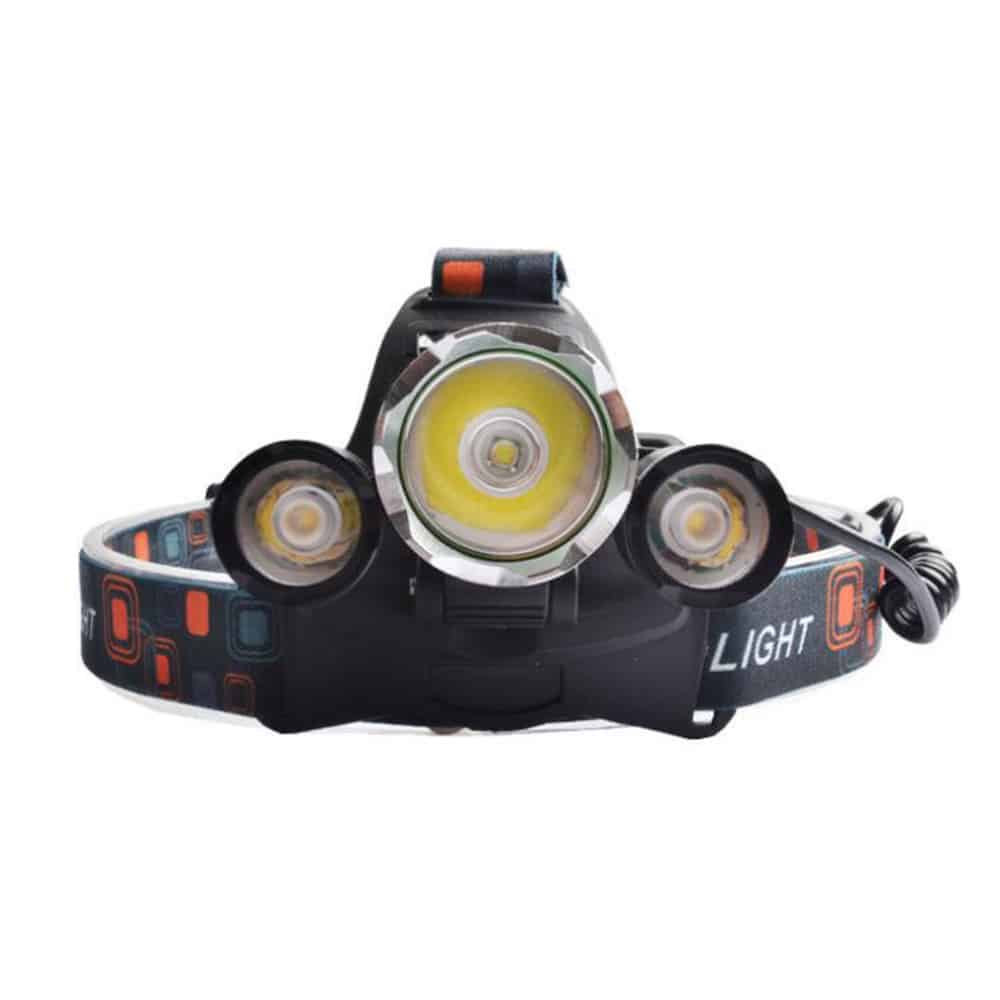 Professional LED Headlamp (5000 Lumens) - Multifunctional and Rechargeable with USB
