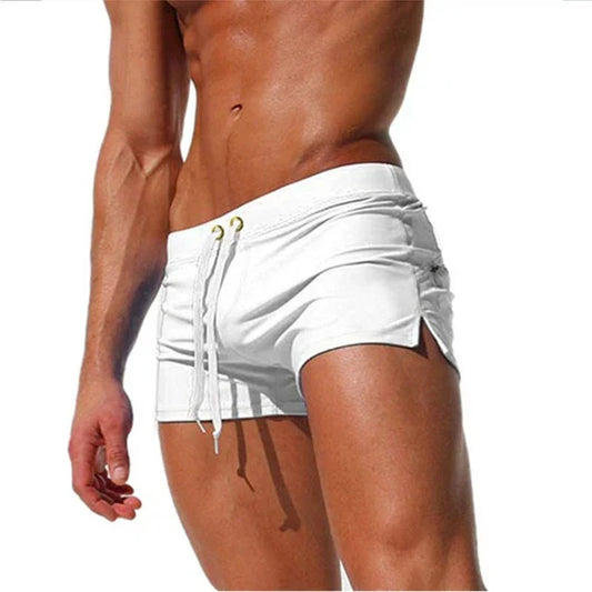 Quick-Dry Swim Shorts with Adjustable Waistband