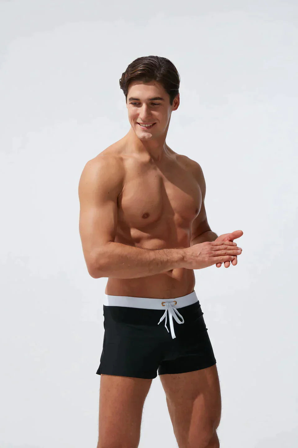 Quick-Drying Men's Swim Shorts - Adjustable Drawstring | Comfort