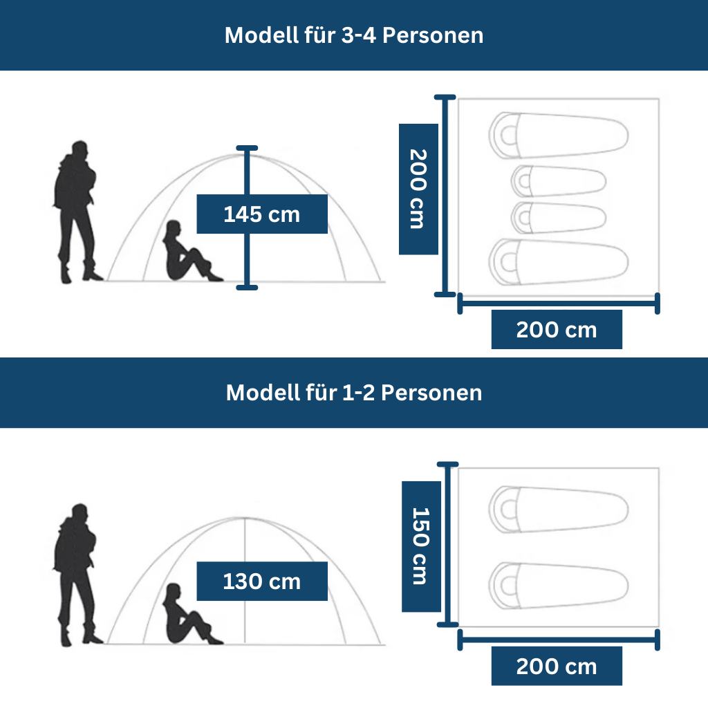 Quick Setup Pop-Up Camping Tent