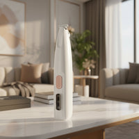 Quiet Pet Grooming Trimmer with Ceramic Blades and LED – Ideal for Sensitive Areas for Dogs and Cats