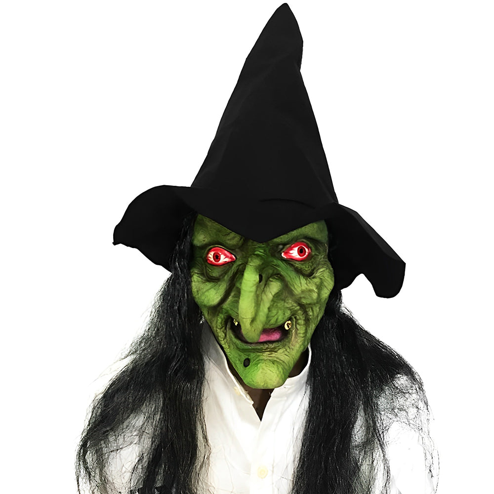Realistic Old Man Mask – Halloween and Cosplay Latex Mask with Movable Mouth