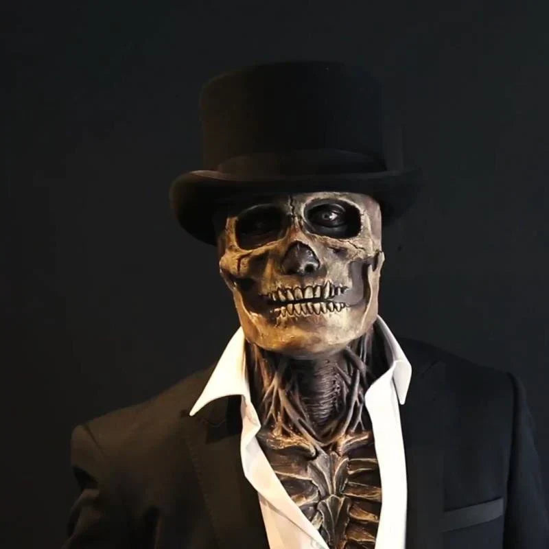 Realistic Scary Skeleton Mask for Halloween