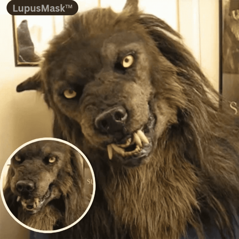 Realistic Werewolf Mask for Halloween Costumes