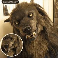 Realistic Werewolf Mask for Halloween Costumes
