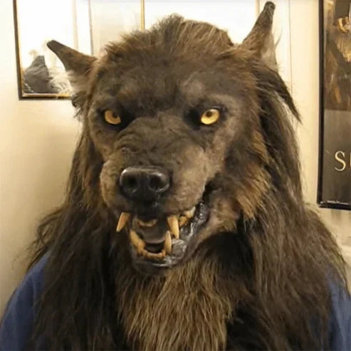 Realistic Werewolf Mask for Halloween Costumes
