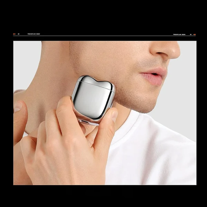 Rechargeable and Compact Electric Shaver for Men