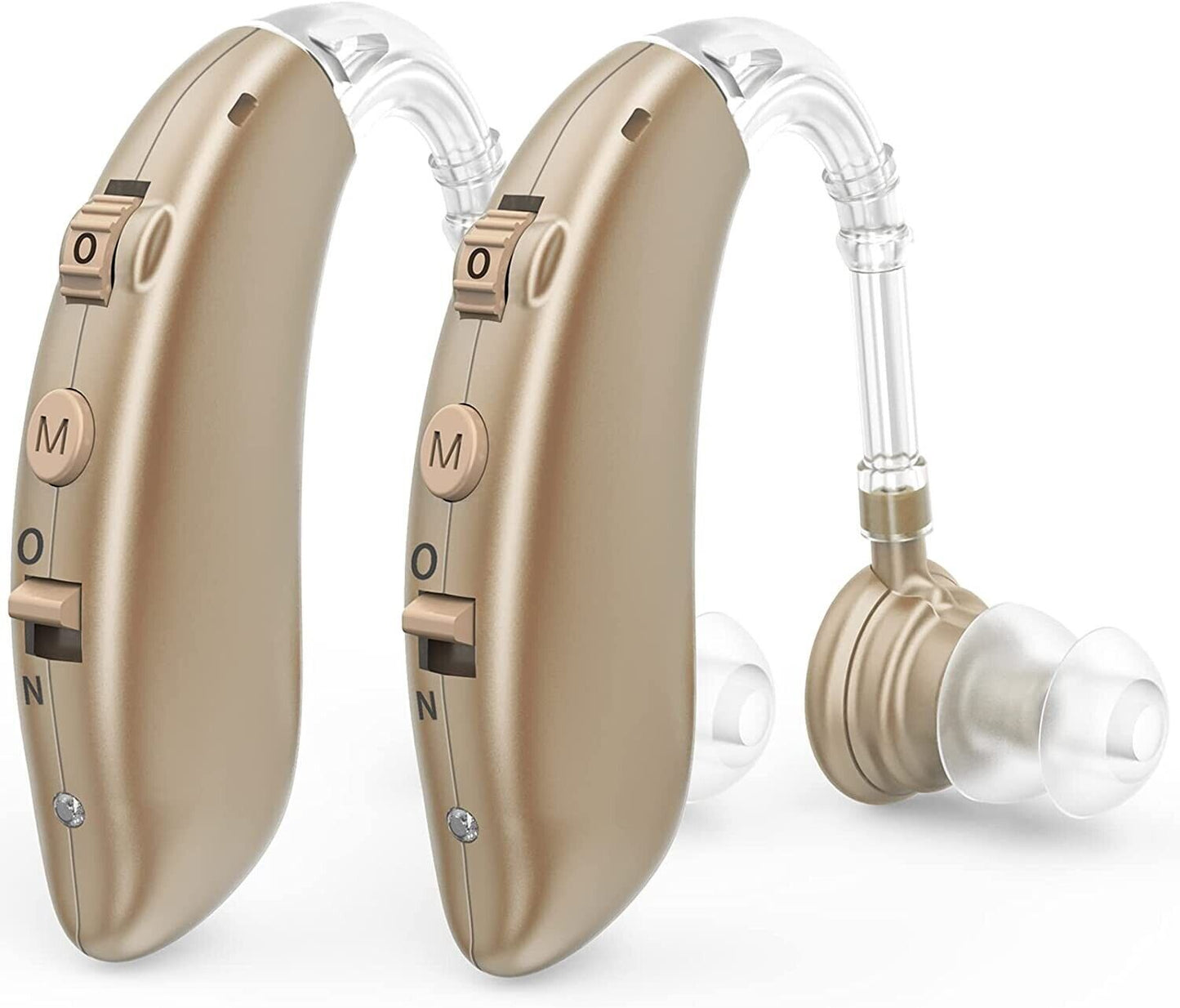 Rechargeable Digital Hearing Aids Behind the Ear BTE with Noise Reduction