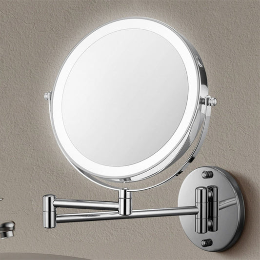 Rechargeable Wall Mounted Shaving Mirror with LED Lights