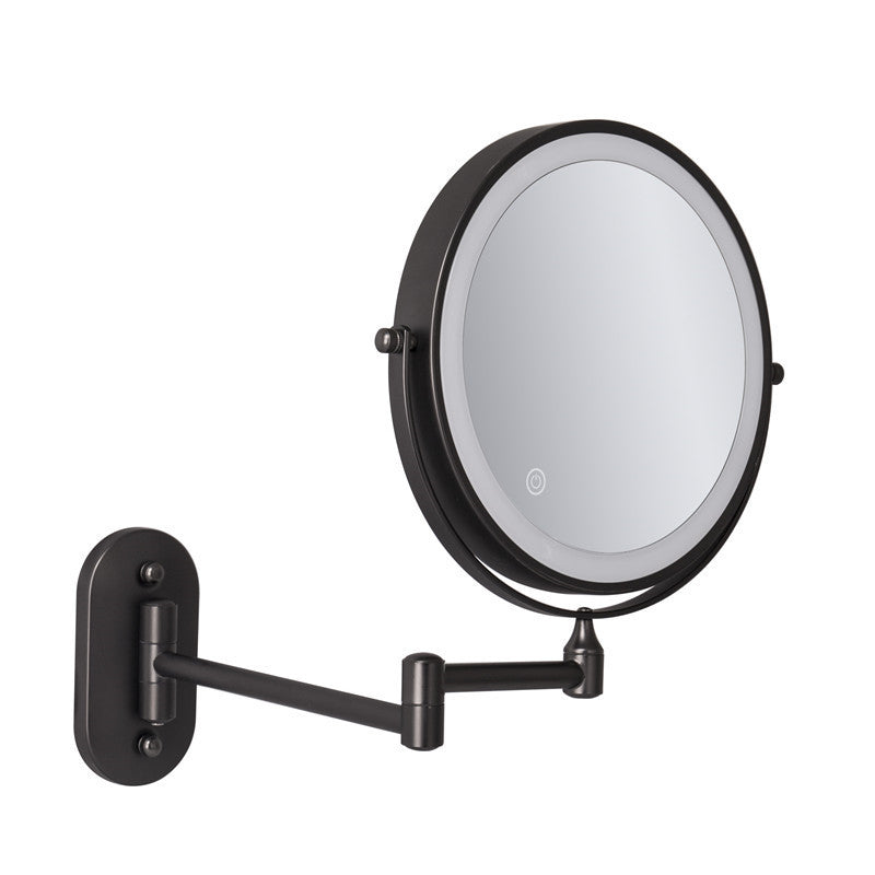 Rechargeable Wall Mounted Shaving Mirror with LED Lights