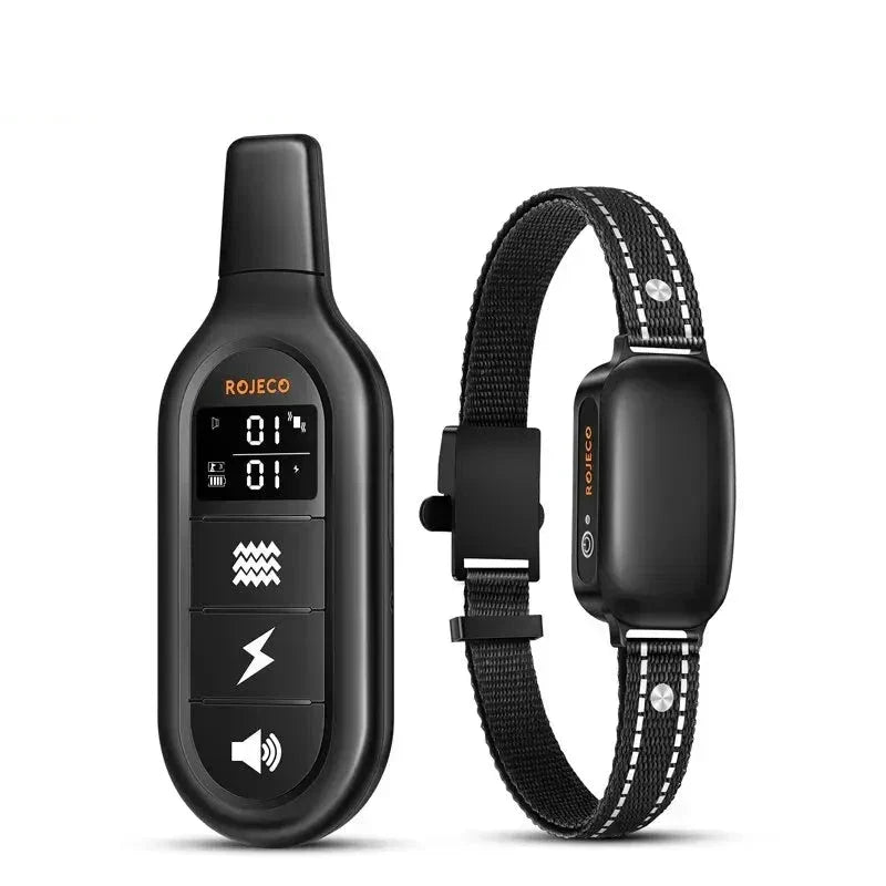 Rechargeable Waterproof Dog Training Collar with Remote