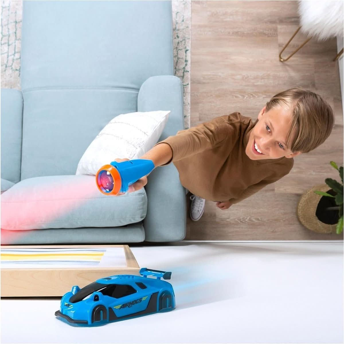 Remote Controlled AeroClimb RC Car with 360° Stunts and LED – Remote Control Car for Kids