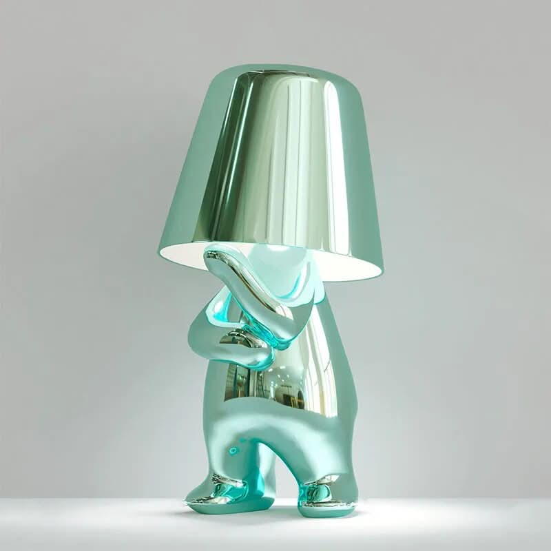 Resin Thinker LED Table Lamp