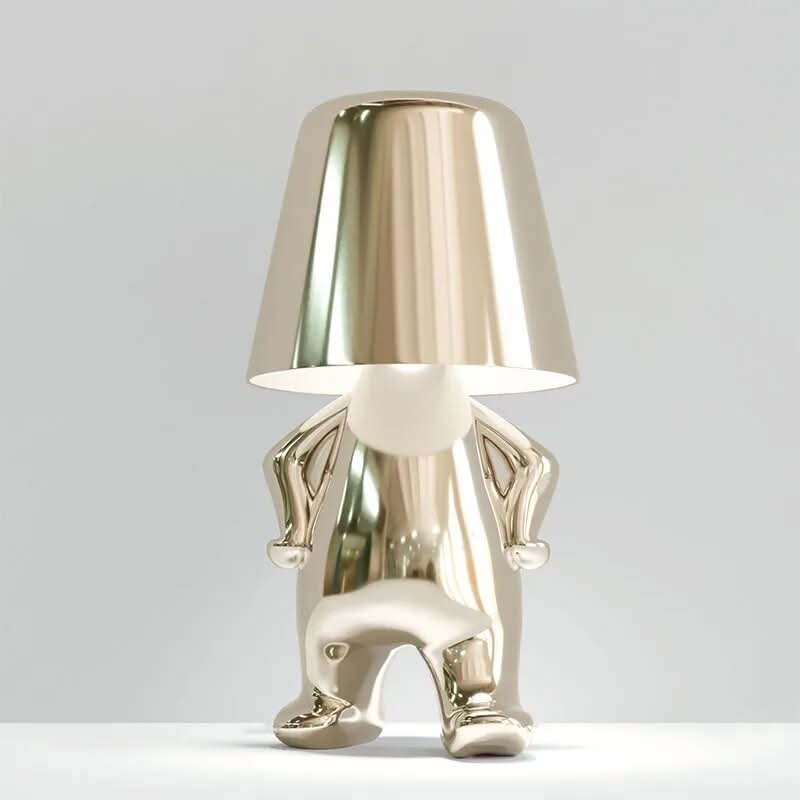 Resin Thinker LED Table Lamp