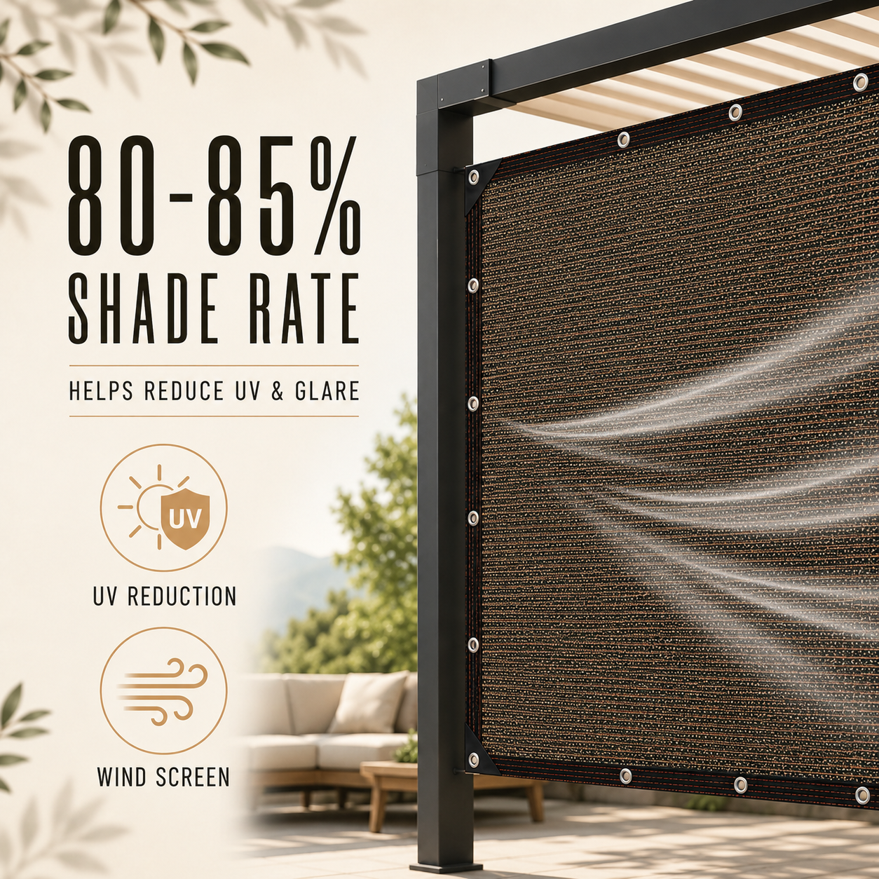 Retractable Side Shade Panel