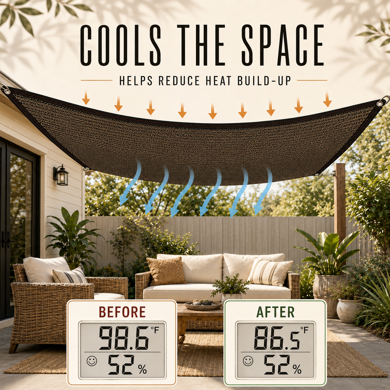Retractable Side Shade Panel