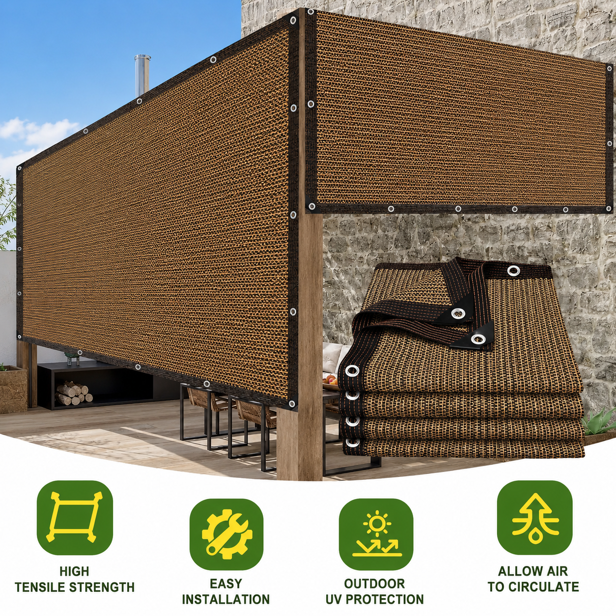 Retractable Side Shade Panel