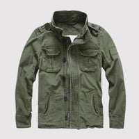 Retro Jean Jacket - Multiple Pockets - Classic Style