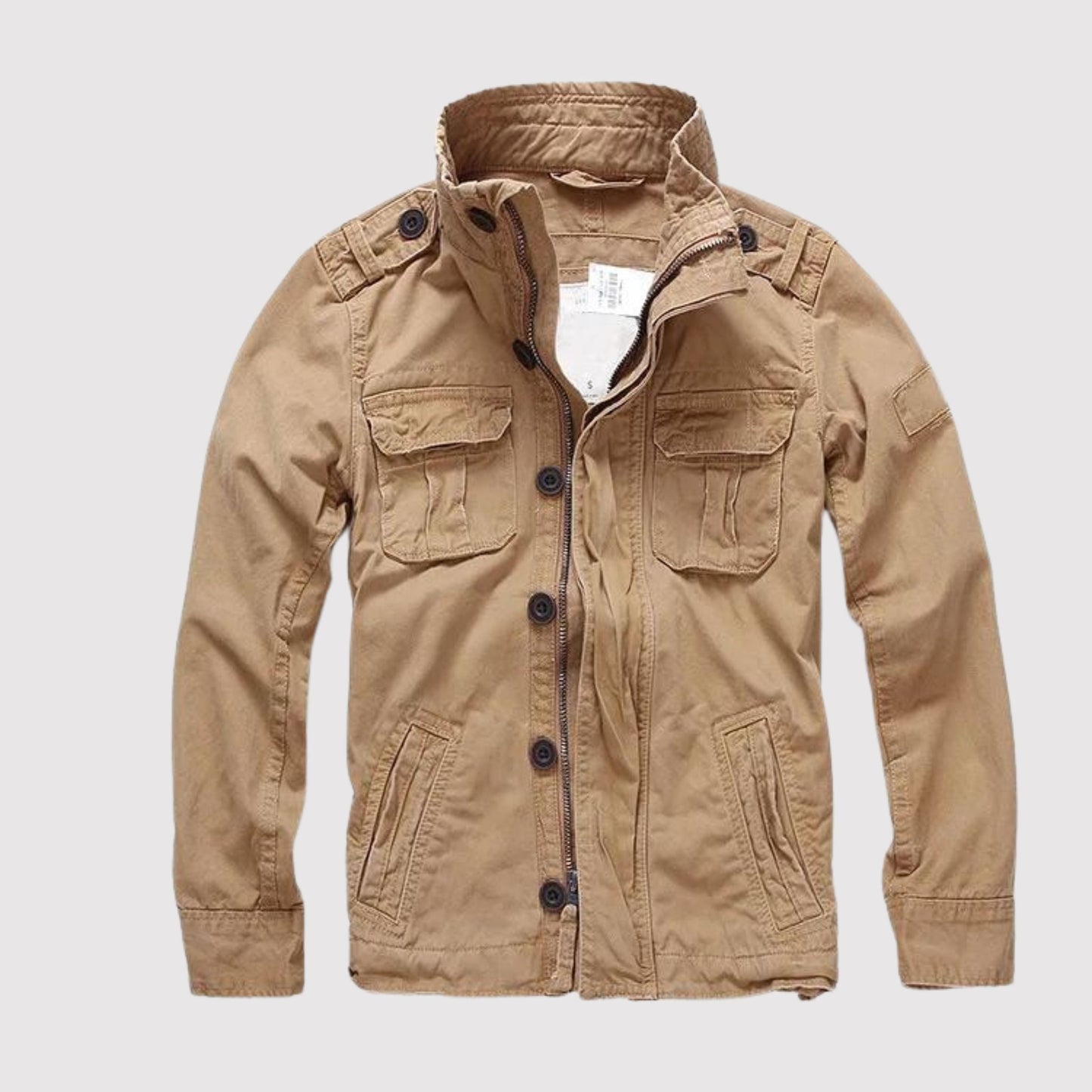 Retro Jean Jacket - Multiple Pockets - Classic Style