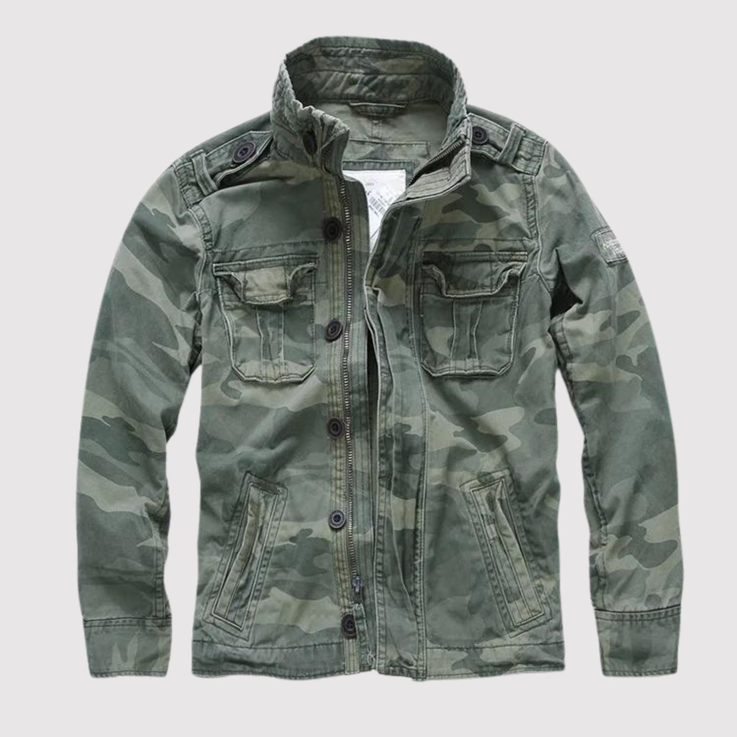 Retro Jean Jacket - Multiple Pockets - Classic Style