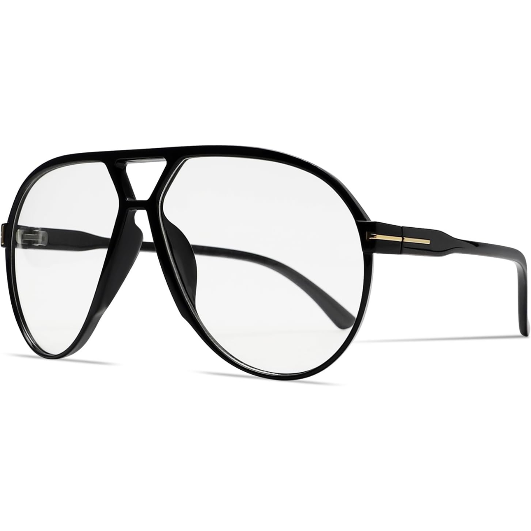 Retro Oversized Aviator Sunglasses