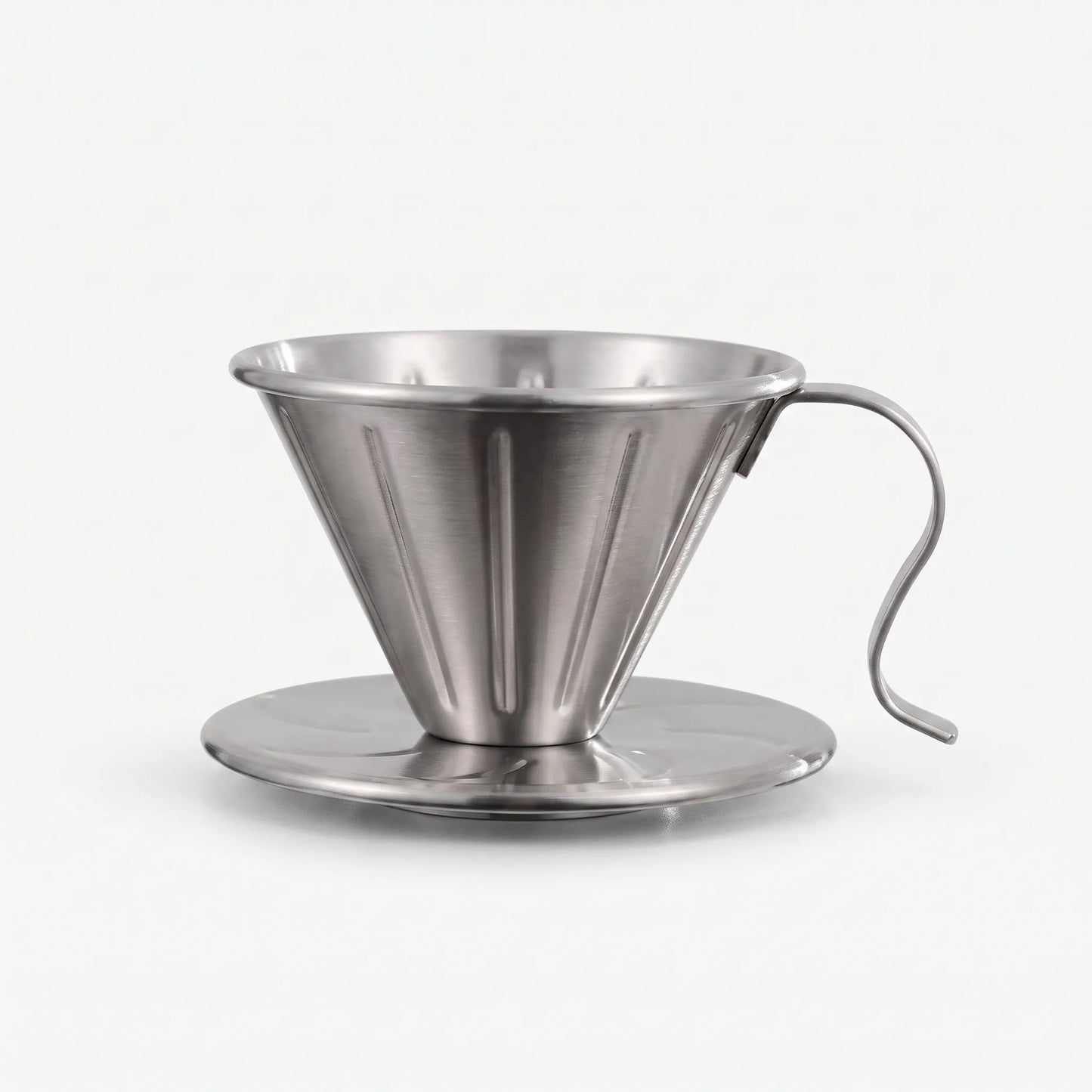 Ribbed Pour-Over Coffee Dripper