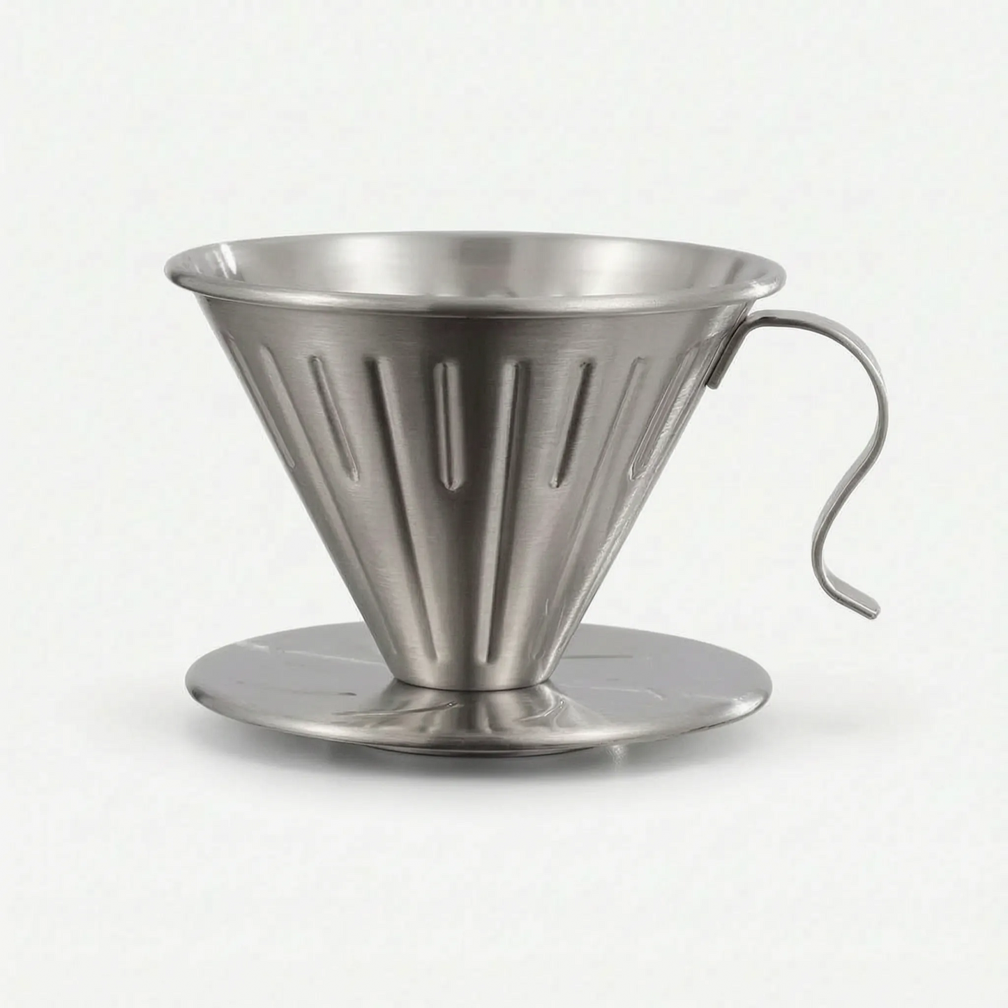 Ribbed Pour-Over Coffee Dripper