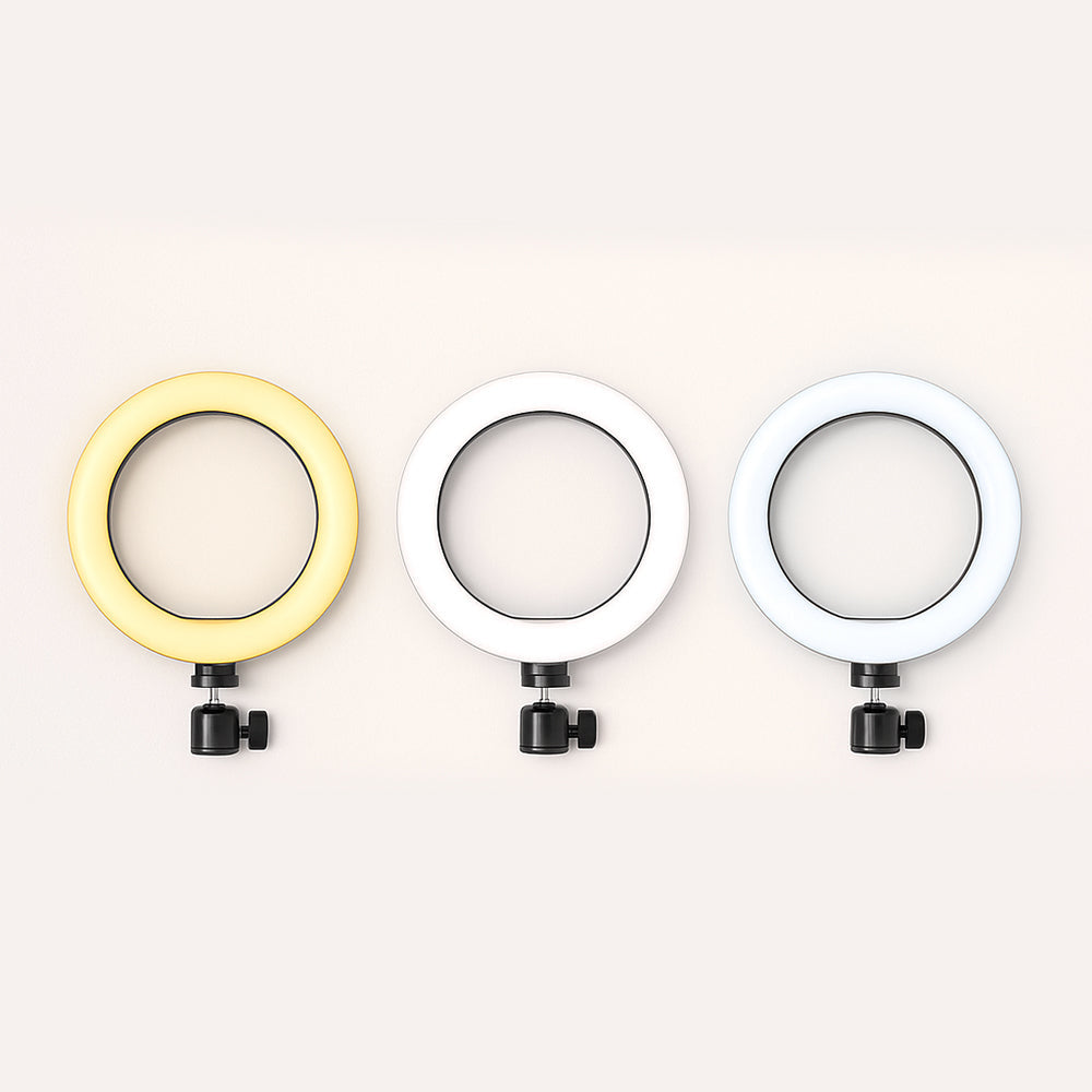 Ring Light with Stand – 3 Color Temperatures – LJJ-26
