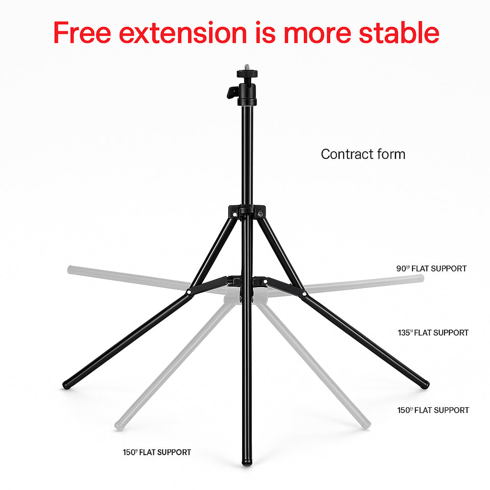 Ring Light with Stand – 3 Color Temperatures – LJJ-26