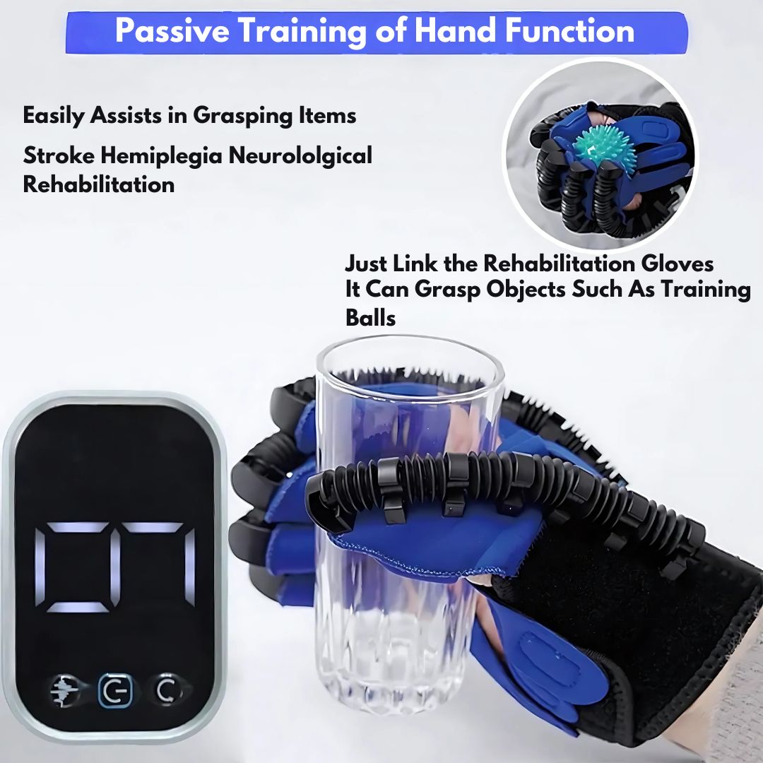Robotic Rehabilitation Gloves with Smart Assistance & Comfort
